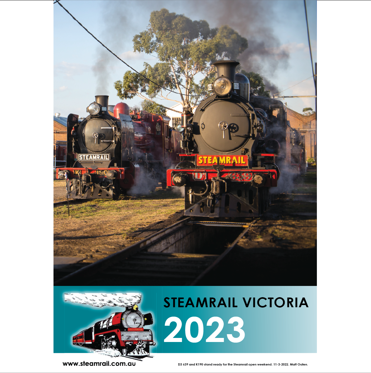 steamrail tours 2023